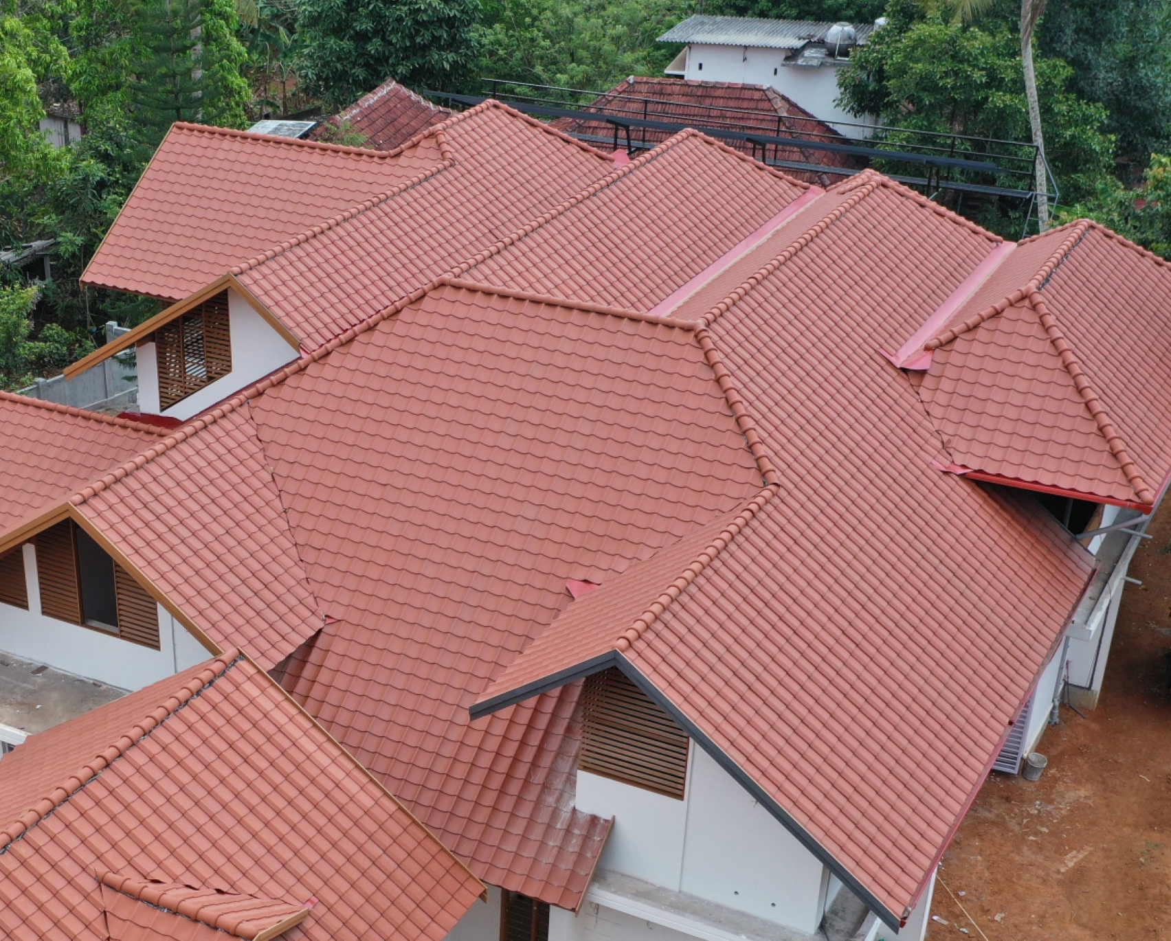 Heat Proof Roof and Terrace Tiles J Series Grano Ceramics